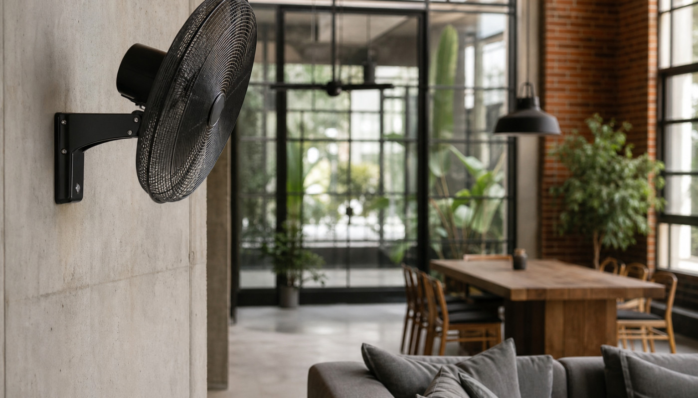 Le retour silencieux des ventilateurs muraux dans l’architecture moderne